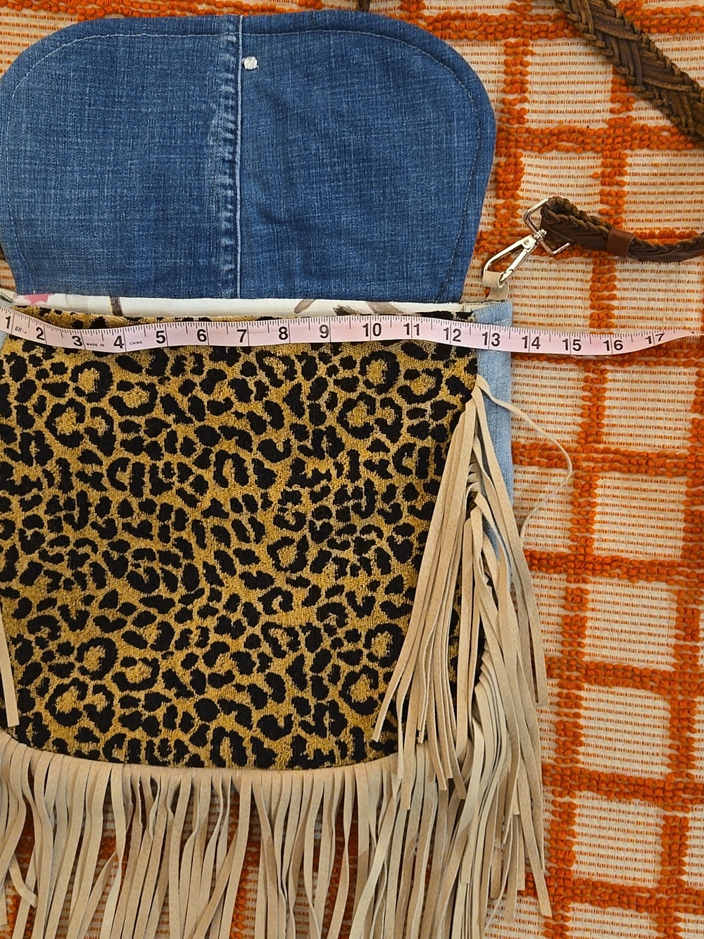 Handmade Fringe Bag - Picture 7 of 8